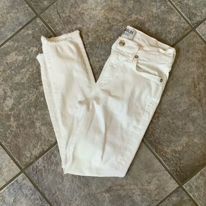 AGOLDE Women's White Ankle Jeans